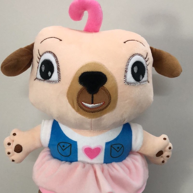 かわいい動物ペットピンクスカート犬とネズミぬいぐるみキャッチャーマシン人形人形ギフト|undefined