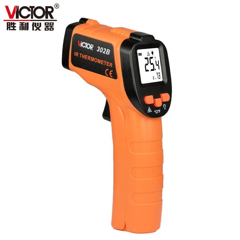 胜利 VC302B工业测温仪红外测温仪温度计测温仪温度表