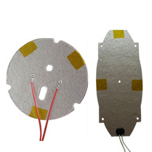 源厂供应耐高温云母加热片发热片加热膜加热芯片电热板实体工厂