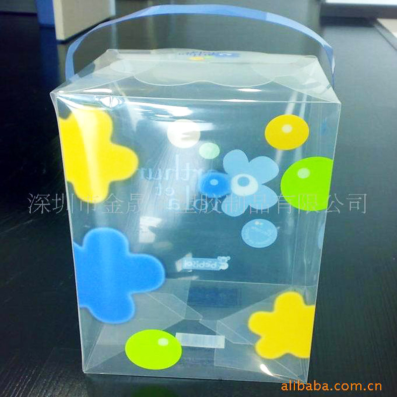 供应PP礼品盒、塑料礼品印刷包装盒子,双光PP礼物盒