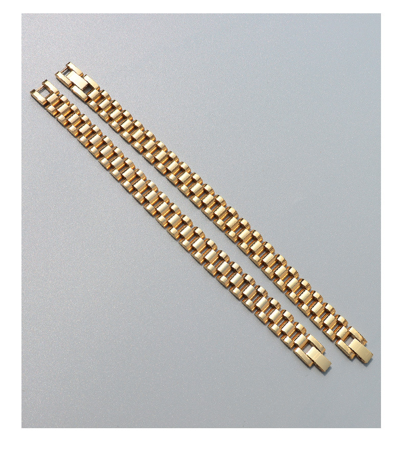 Simple Geometric Titanium Steel Bracelet Wholesale display picture 8