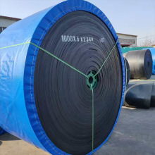 耐高温输送带工业矿山传送带厂家裙边环形高温阻燃帆布尼龙输送带