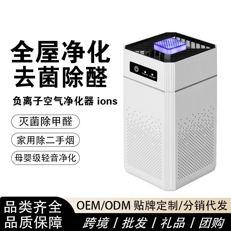 Air Purifier for Home Use, Smoke Removal Device, Second-Hand Smoke Eliminator, Office Smoke Odor Remover, Indoor Smoke Purifier