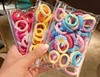 Children's towel, elastic hair rope, cute hair accessory, no hair damage, Korean style