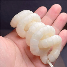 原生态大肠菩提根手串素珠切片扇面菩提根佛珠项链文玩手持