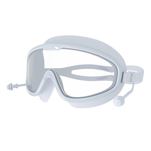 Swimming Goggles for Adults (Men and Women), Waterproof, Anti-Fog, HD, Myopia Correction, Diving Goggles, Large Frame with Earplugs, Wholesale