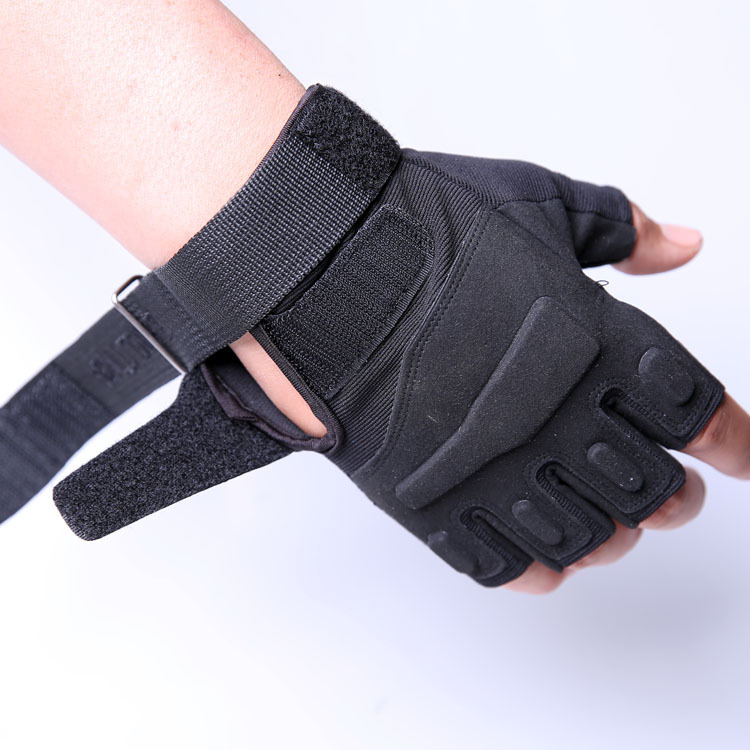 Cross-border tactical training half-finger gloves for men's military fans, non-slip, anti-cut, wear-resistant fighting, women's outdoor cycling sports fitness