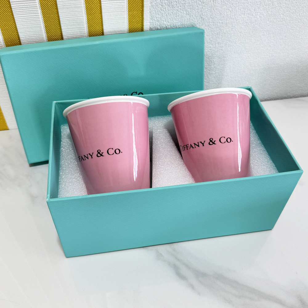 280ml 핑크 페어 컵