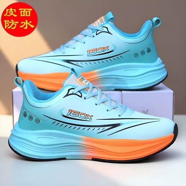 Boys' athletic shoes for fall/winter 2026, ultra-light running shoes, low-top casual shoes for teenagers, comfortable and versatile trendy shoes for students