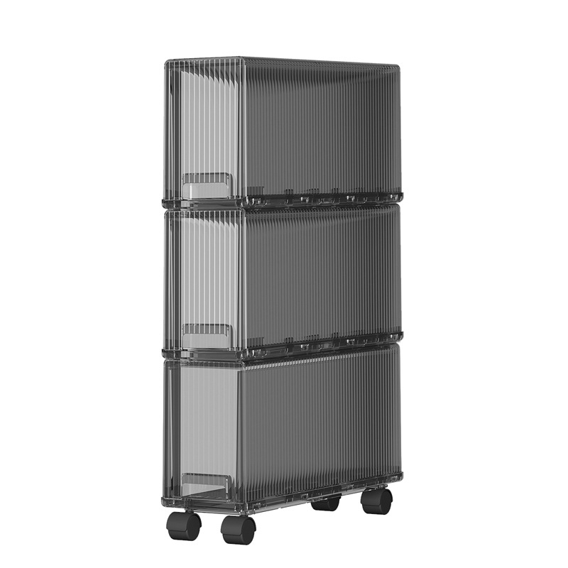 12/13cm浴室用トイレット収納棚トイレ防水シーリング引き出し式超狭い隙間収納ラック