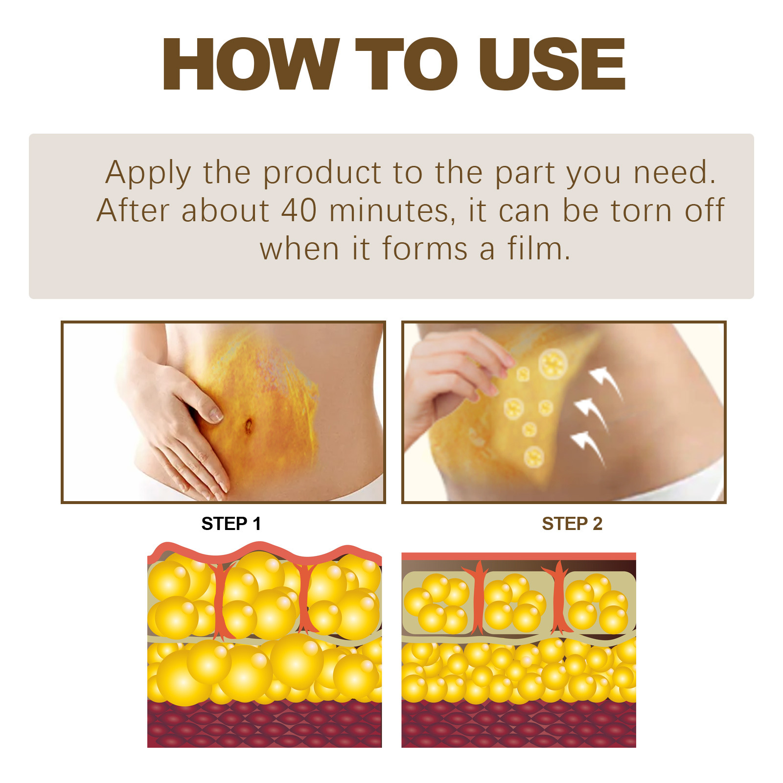 EELHOE Body Sculpting Ingwer-Maske, verbrennt Körperfett, ohne Erhitzen, Schlamm-Ingwer-Moxibustion, wehrt Kälte und Fieber ab und strafft Fett an Oberschenkeln und Taille_voghion.com