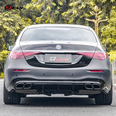 S63 Front Bumper, Middle Net, Rear – Big Surrounded