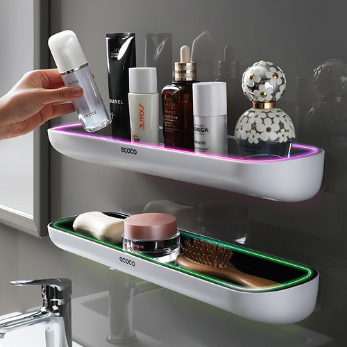 Wall-mounted bathroom storage rack, bathroom storage rack, kitchen storage rack, bathroom organization rack without towel rack