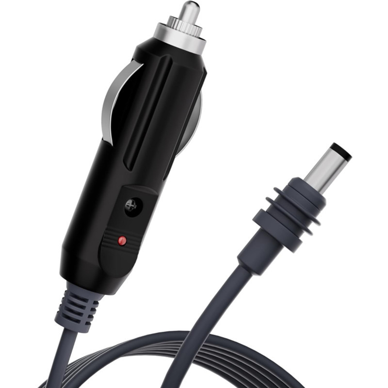 Cross-border hot-selling Mini DC12V car charger power cable wholesale, cross-border car power cord in stock, cigarette lighter DC cable