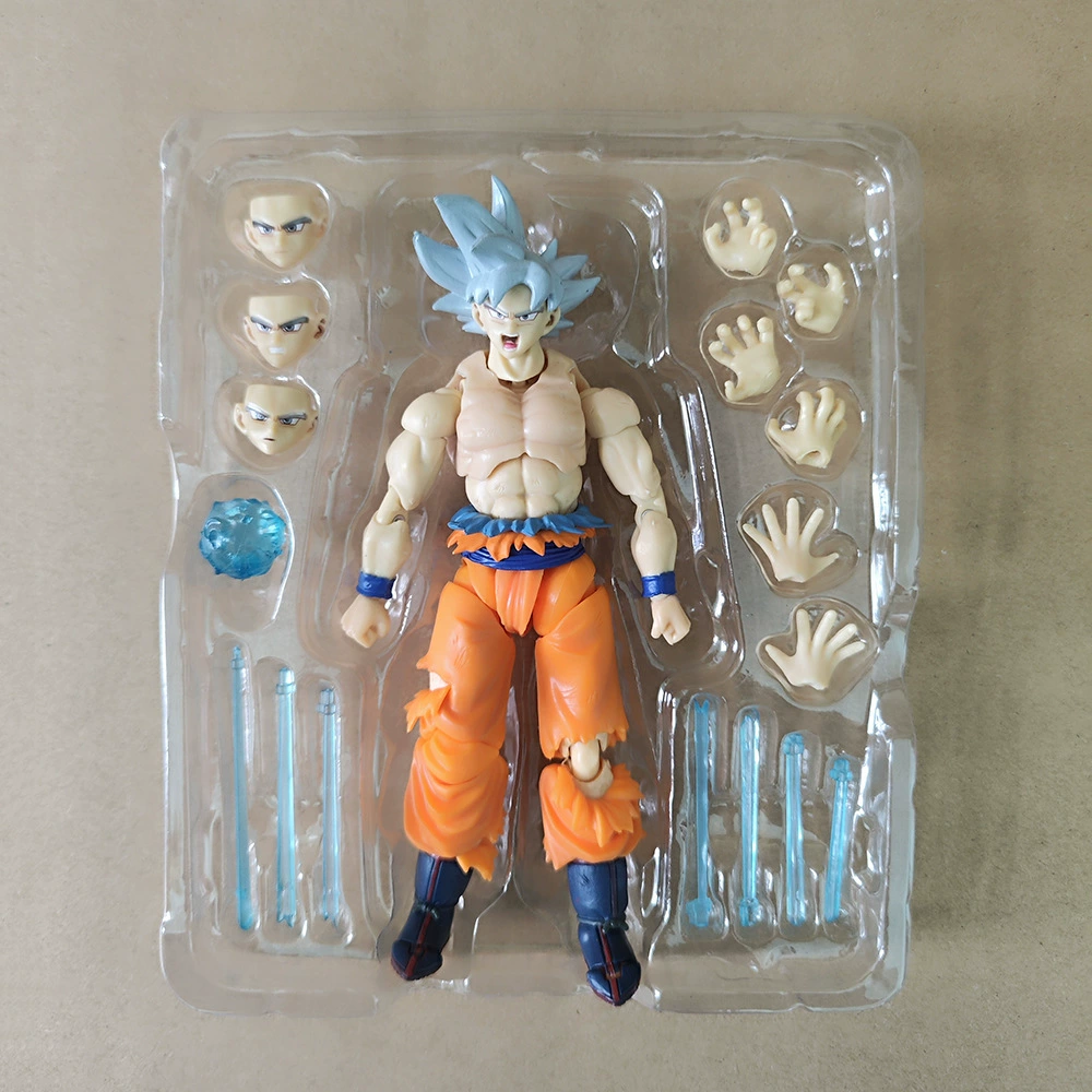Драконголь Saiyan Beast Monkey King Белые волосы Черный Вуконг Замас Вегета Можно сделать Фигура Модель