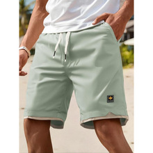 B 89033 Casual Wide Leg Beach Shorts ����ֱͲɳ̲�̿�