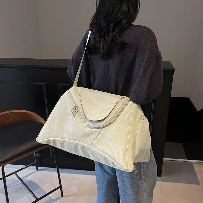 Bolsa de fitness para natación, bolsa de deportes para mujer, bolsa de viaje de corta distancia con separación seca y húmeda de gran capacidad, bolsa de mensajero anti-salpicaduras para hombre, almacenamiento