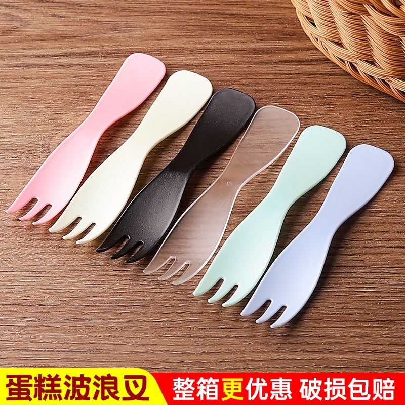 Dessert matte fruit fork