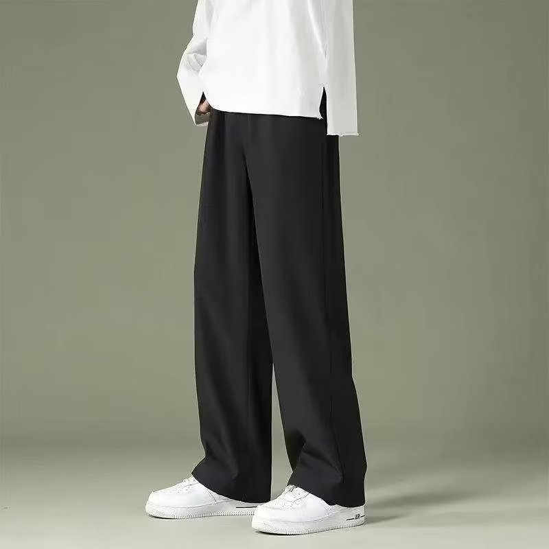 男款宽松直筒春秋季男士休闲长裤男裤夏天学生裤薄款裤