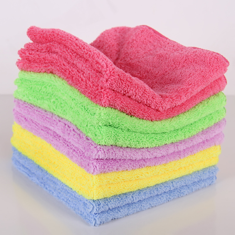 [수출품질] 초극세사 걸레, 플러스 플러시 흡수성 가구 걸레, 설거지용 천, 실내 청소용