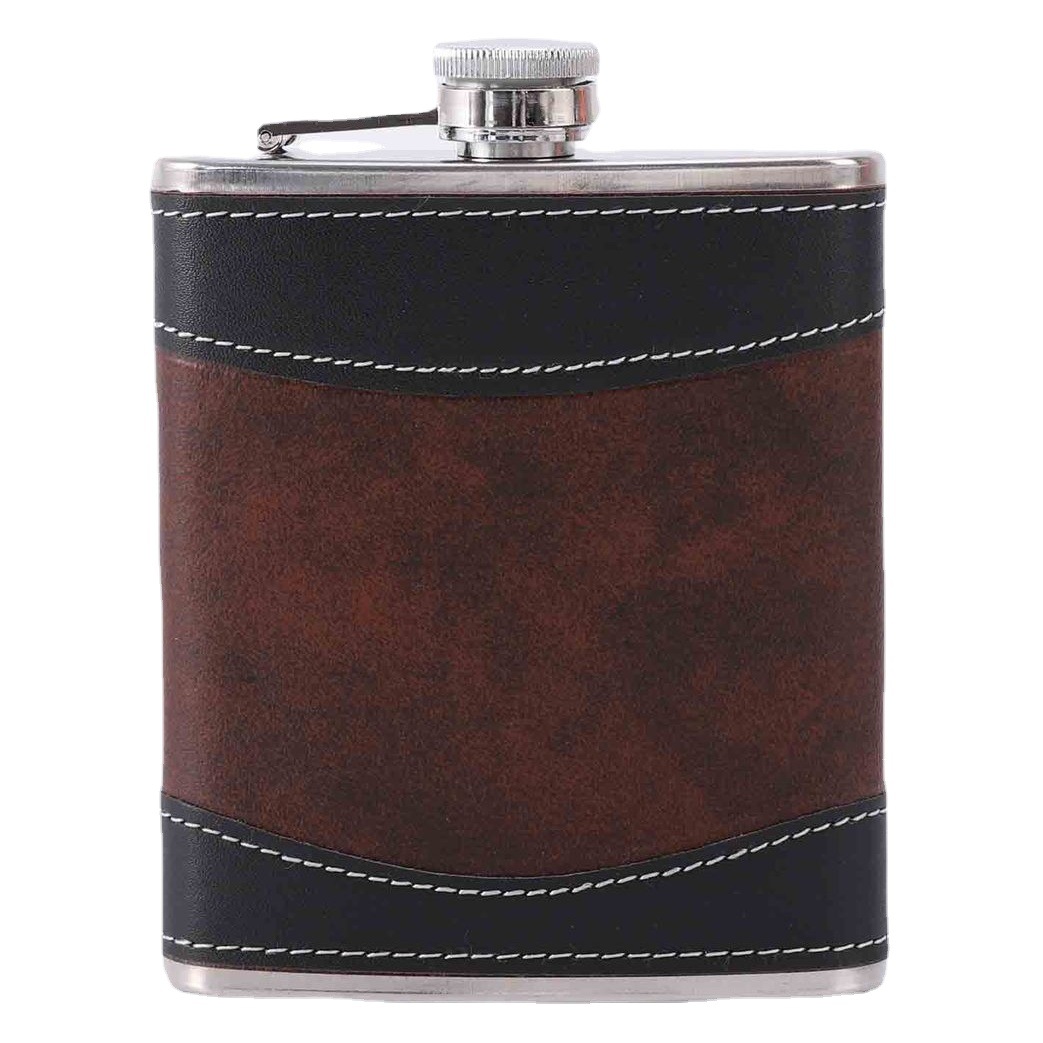 New creative compact portable with 8 oz stainless steel hip flask outdoor indoor Universal set