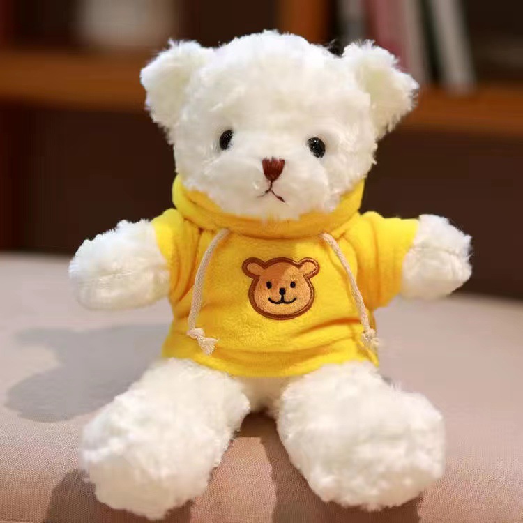 Oso de peluche vestido Oso de peluche muñeca Oso de trapo abrazo Panda juguetes de peluche regalos fabricantes al por mayor
