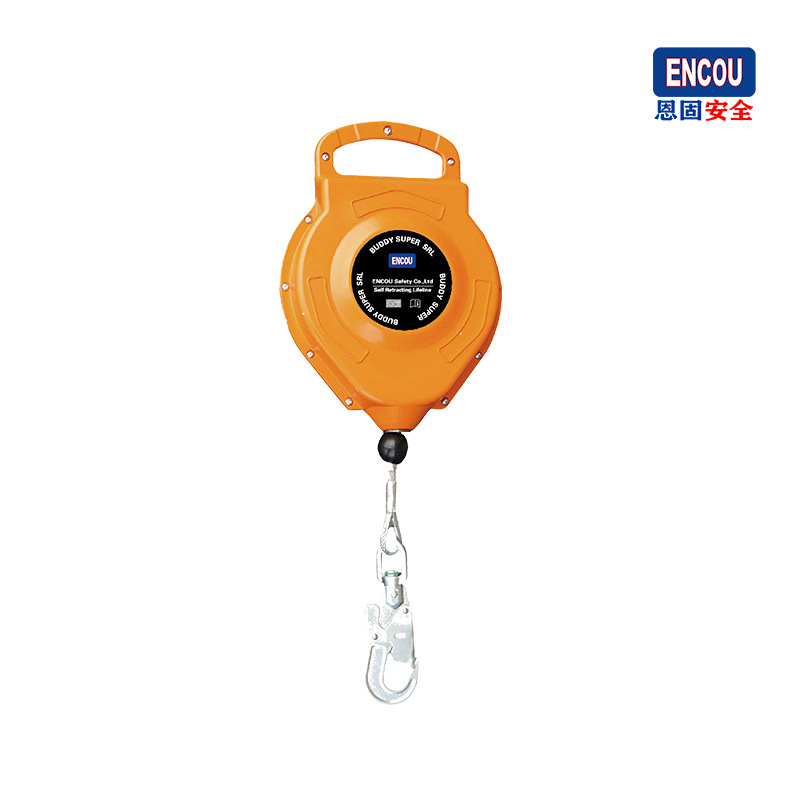 钢缆式坠落制动器（速差自控器） 5mm镀锌钢/不锈钢  15米/20米