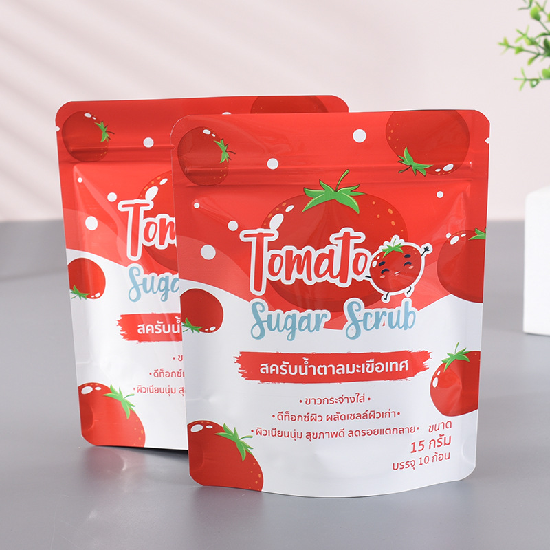 厂家定 制拉链自封自立袋 食品包装 零食三边封铝箔袋可加印logo