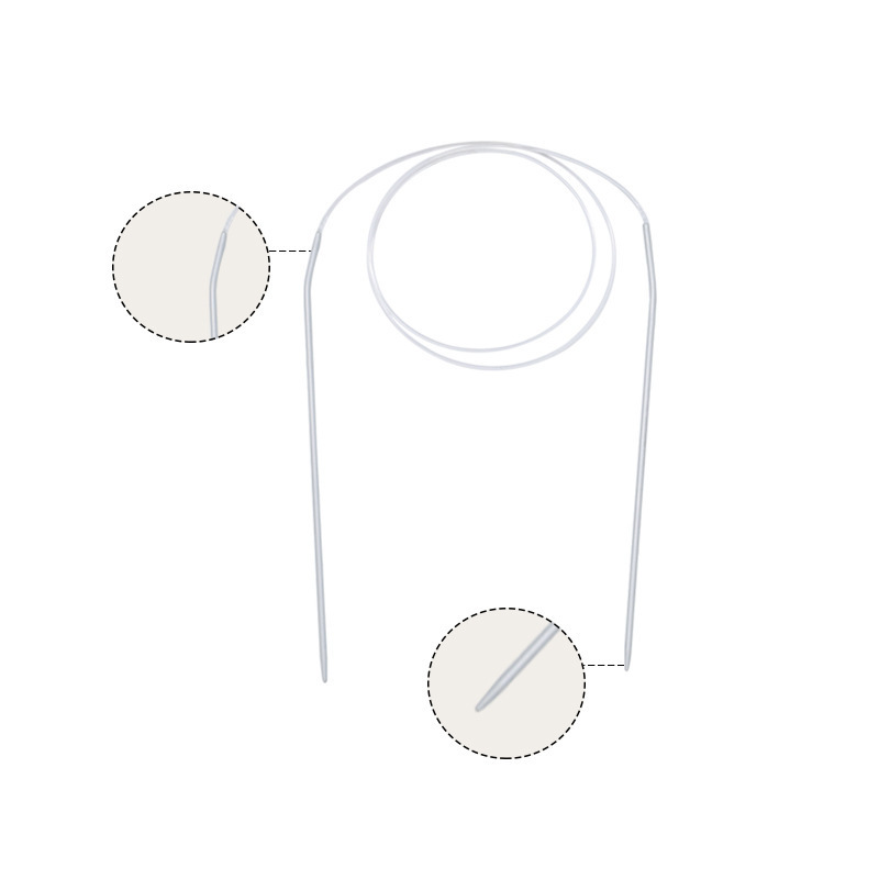 【SKC】新磁化铝环形针多彩铝制棒针毛线手编织工具 80厘米|undefined