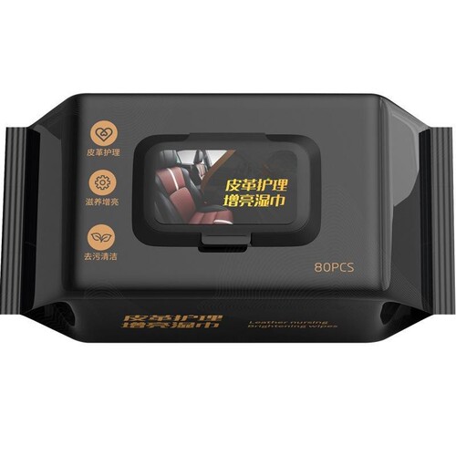 Leather Care Wet Wipes Leather Goods Leather Bag Care Wet Wipes Leather Shoe Wet Wipes Car Interior Cleaning Care Wet Wipes Factory