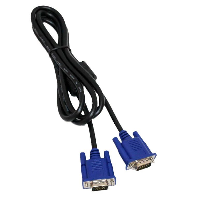 VGA кабель Xiaolan, синий наконечник, длина 1,5–10 м, передача данных HD