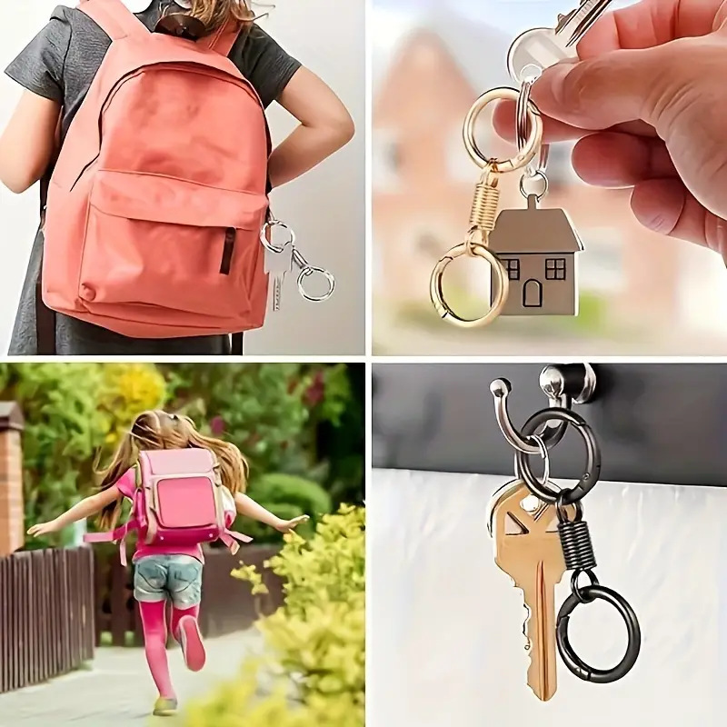 37g Weight Bag Hardware Bag Accessories Type 5 PCS/Package Quantity Daily Occasion Alloy Material Geometric Pattern Simple Style Style 5 PCS/Package Alloy Geometric Bag Hardware 2