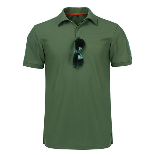 Factory direct sales of Wolf Warrior's same tactical quick-drying T-shirt for men, outdoor loose, lightweight, short-sleeved, quick-drying military fan T-shirt