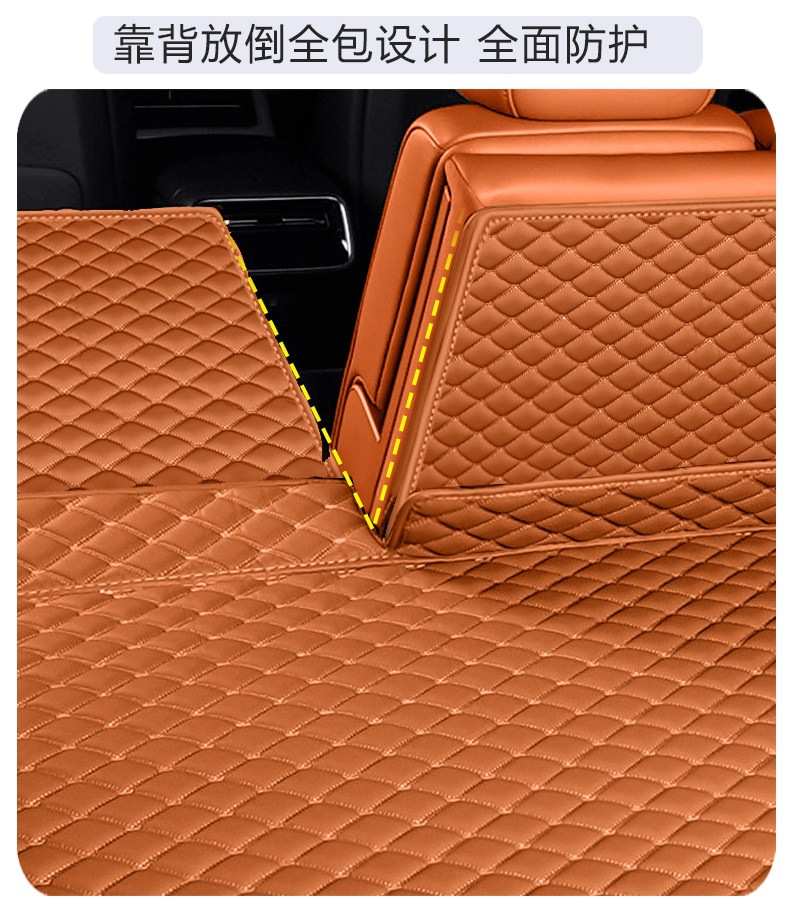 26 models of Wenjie M9 trunk mats, full coverage car interior waterproof accessories, Wenjie M9 six-seater trunk mat