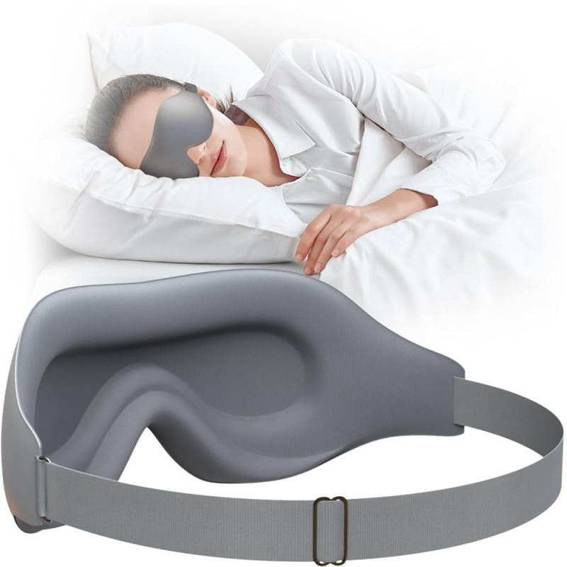 跨境3D立体睡眠眼罩航空透气鼻翼不压眼午休夜间全遮光遮光护眼|undefined