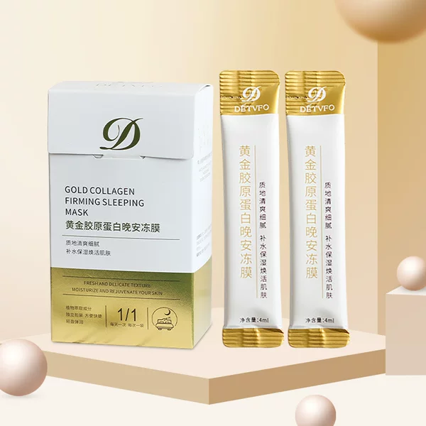 Popular Dedeweif Gold Collagen Good Night Jelly Mask Hydrating Mask No-Rinse Sleeping Mask