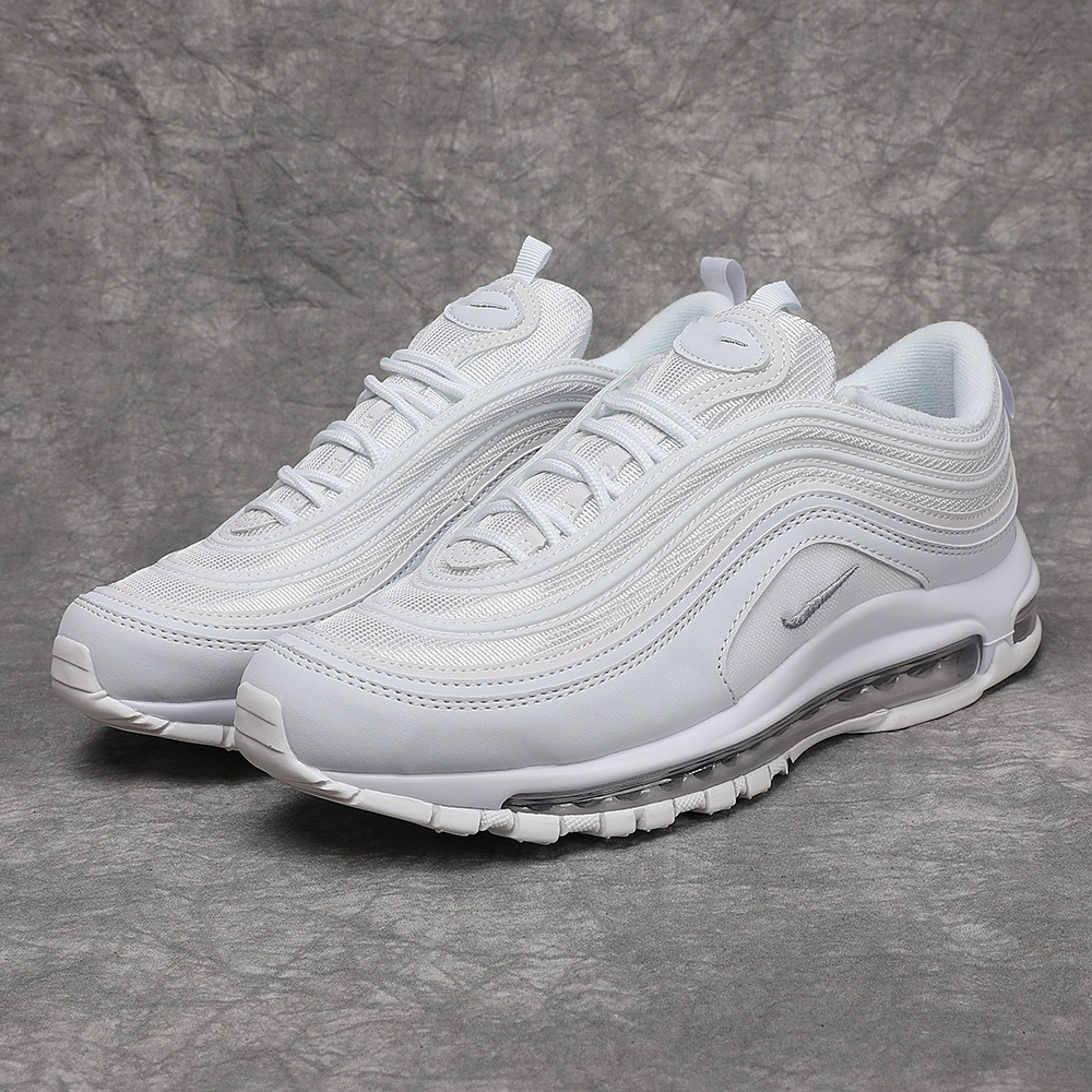 Putian Chunyuan 도매 AIR MAX97 총알 에어 쿠션 신발 반사 남성과 여성 커플 캐주얼 스포츠 신발 국경 간