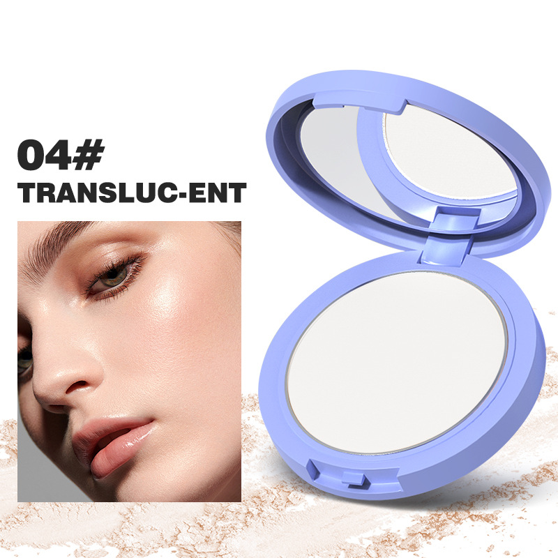 Polvo de maquillaje de color transfronterizo para ocultar / reparar la piel, polvo de control de aceite impermeable y anti-transpiración sin quitar el maquillaje, polvo de maquillaje de color permanente