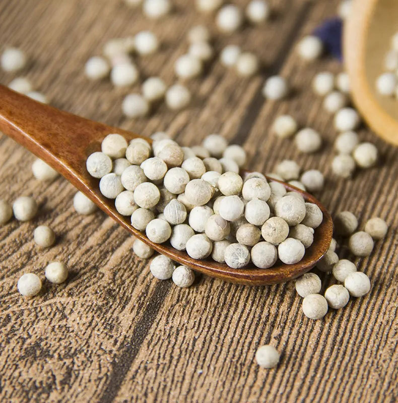 White Peppercorns Bai Hu Jiao 500g Whole Dried Spice for Cooking Marinades and Seasoning quality and texture