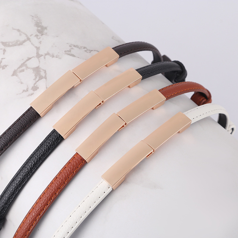 European Style Adjustable Women's Coat Belt Dress Waist Clothing Accessories Fine Casual Matte Pull-Up Belt European Style Adjustable Women's Coat Belt Dress Waist Clothing Accessories Fine Casual Matte Pull-Up Belt