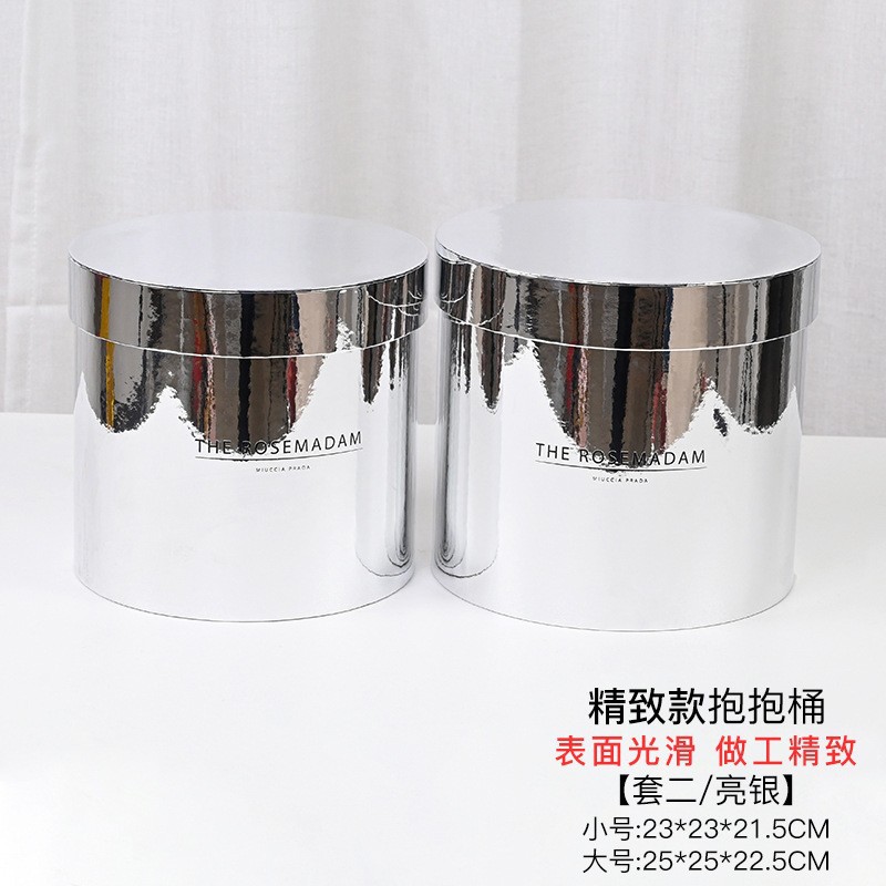 Cubo de abrazo Cubo de ramo Cubo de bricolaje clásico Cubo de tres brazos Espesar Floristería sin tapa Caja de embalaje de flores Caja de regalo de flores