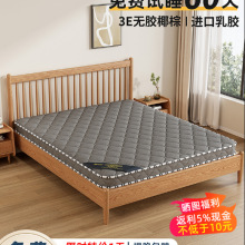 天然纯椰棕床垫硬垫子偏硬护脊腰家用租房加硬棕榈薄床垫