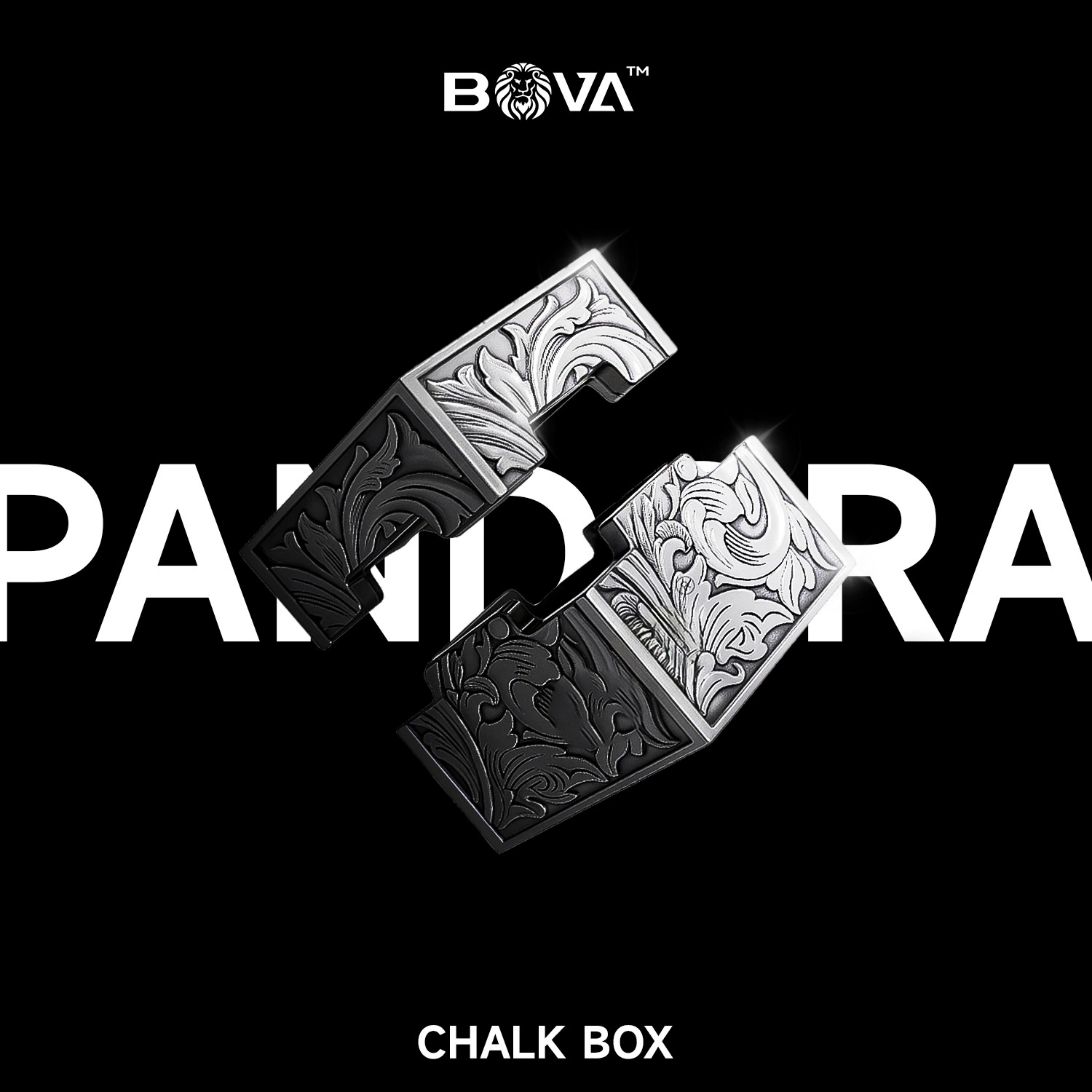 Новая магнитная шоколадная коробка Боуи, металлическая коробка, коробка для сухого шоколадного порошка, коробка Пандоры, квадратная коробка для шоколадного порошка