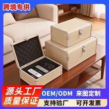 跨境专供箱型复古收纳箱卧室置物收纳盒可存衣物客厅沙发边整理