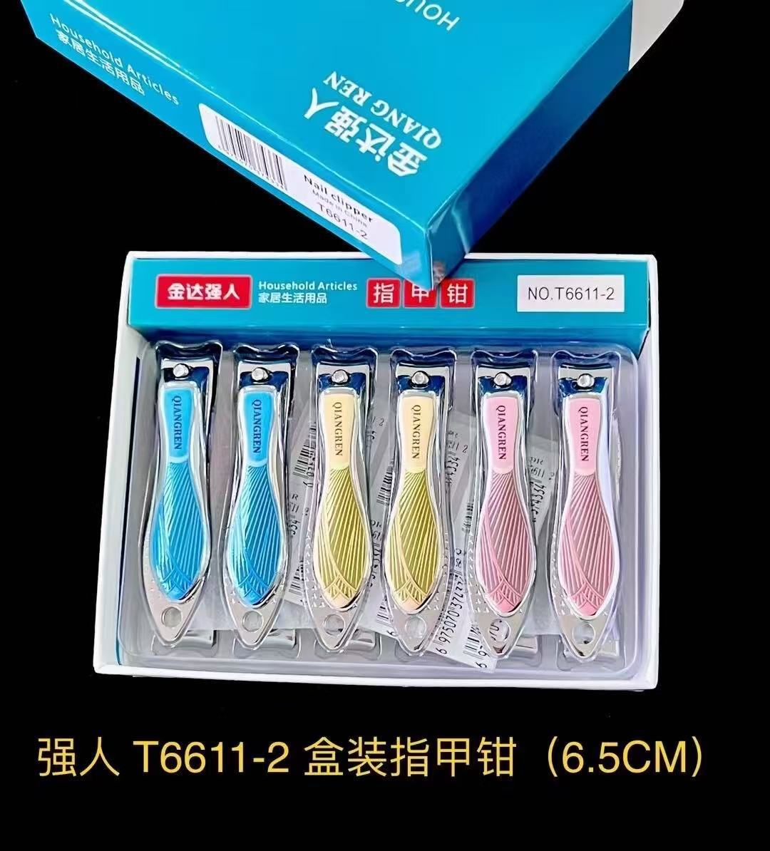 Cuchillos de uñas Jinda Strong 100 cortadores de uñas grandes, medianos y pequeños, cortaúñas de boca plana y cortaúñas de boca oblicua al por mayor