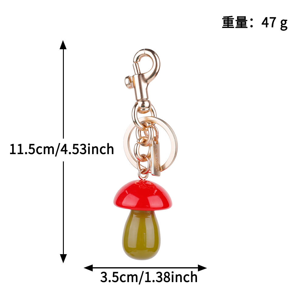 Transfronterizos directamente para bolsas de cereza colgantes de moda llaveras de automóviles llaveras de Amazon llaveras de metal accesorios de bolsas al por mayor