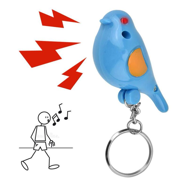 Objector Bird-Shaped Keychain Intelligent Voice-Activated Finder Pendant Led Whistle Key Anti-Lost Device Car Key Objector Bird-Shaped Keychain Intelligent Voice-Activated Finder Pendant Led Whistle Key Anti-Lost Device Car Key