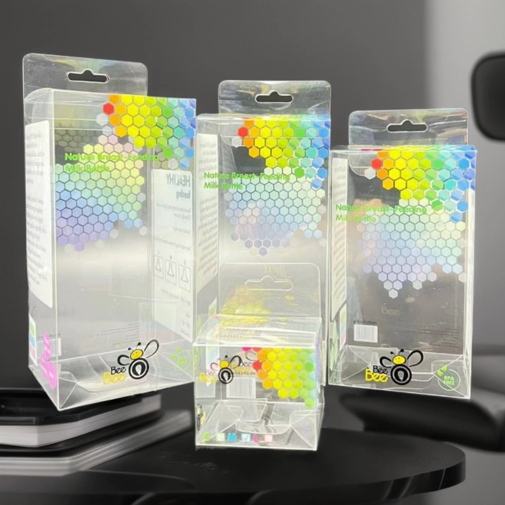 Индивидуальная матовая пластиковая ПВХ упаковочная коробка, прозрачная складная коробка из ПП, универсальная упаковочная коробка из ПЭТ