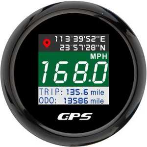 Gps Digital Speedometer with Heading Display, High-Precision New Model for General Automotive and Marine Use, Speed Measuring Instrument