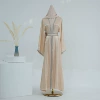 Apricot cardigan+LR593 inside+HJ915 head scarf